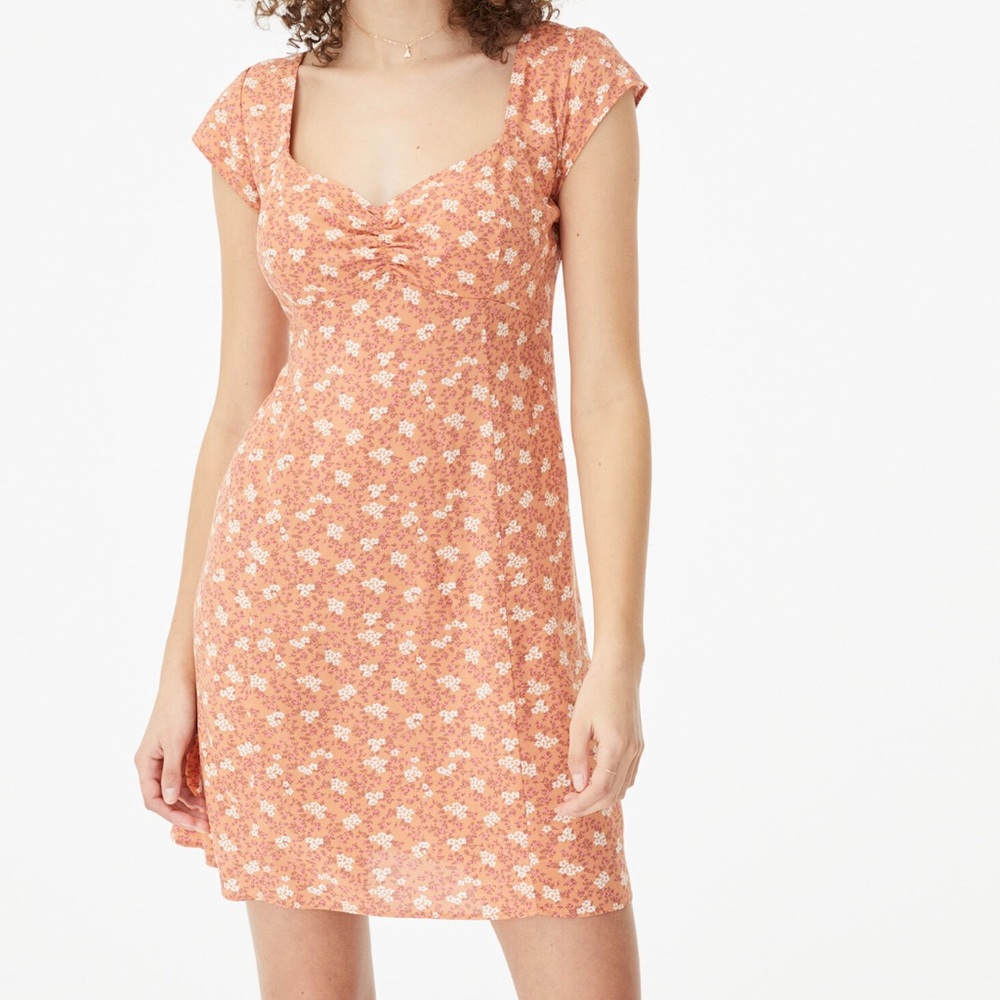 Floral print dress